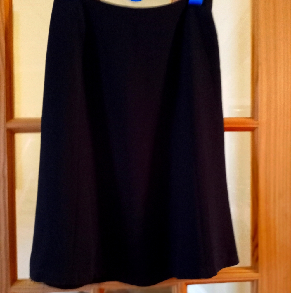 Ann Taylor black A line skirt